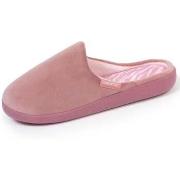 Chaussons Isotoner Chaussons mules Femme Blush zèbre