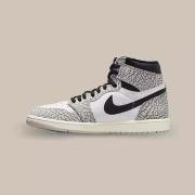 Baskets Nike Air 1 Retro High OG White Cement