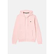 T-shirt Lacoste Sweat-shirt zippé à capuche - rose pâle