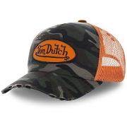 Casquette Von Dutch Casquette Trucker Von Dutch Camouflage filet Orang...