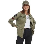 Veste Von Dutch Veste Coton Femme Von Dutch Angel Kaki