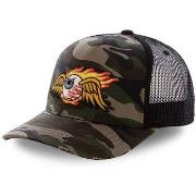 Casquette Von Dutch Casquette baseball filet Von Dutch Fire Camouflage