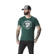 T-shirt Von Dutch T-shirt homme col rond en slub avec print Rules