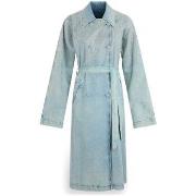 Trench Liu Jo Trench-coat en denim avec strass