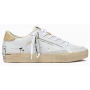 Baskets Crime London SK8 DELUXE 14101PP7-10 WHITE