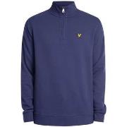 Sweat-shirt Lyle &amp; Scott Sweat-shirt bouclé à quart de zip