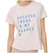 Chemise Ecoalf STAYALF T-SHIRT WOMAN