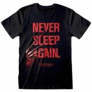 T-shirt Nightmare On Elm Street Never Sleep Again