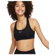 Brassières de sport Nike BRASSIERE GIRLS DRI-FIT SWOOSH - Noir - L