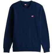 Sweat-shirt Tommy Jeans Reg Logo Badge Sweatshirt Dark Night Navy