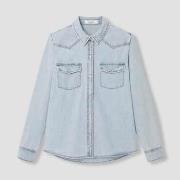 Chemise Promod Chemise western en jean