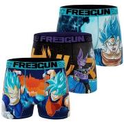 Boxers Freegun Lot de 3 boxers enfant Dragon Ball Beerus Goku Vegeta V...