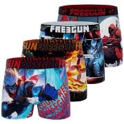 Boxers Freegun Lot de 4 boxers enfant Heroes Power