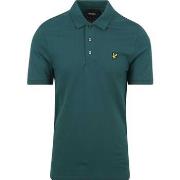 T-shirt Lyle And Scott Polo Vert Foncé Plain