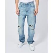 Jeans BOSS Jean baggy fit pour homme en denim usé