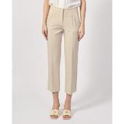 Pantalon Patrizia Pepe Pantalon en tissu coupe droite