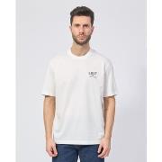 T-shirt EAX T-shirt pour homme avec imprimé sur la poitrine