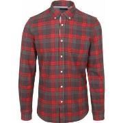 Chemise New Zealand Auckland NZA Chemise Leon Flanel Anthracite