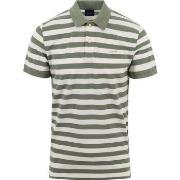 T-shirt Gant Polo Rayures Vert