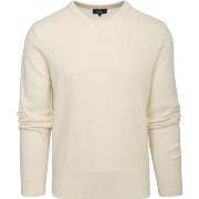 Sweat-shirt Hackett Pull Laine Ecru