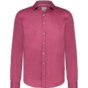 Chemise State Of Art Chemise De Lin Rouge Cerise