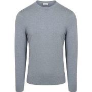 Sweat-shirt Profuomo Pullover Luxury Basic Bleu