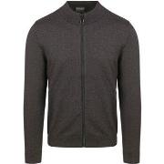 Sweat-shirt No Excess Cardigan Antraciet