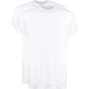 T-shirt Slater T-shirts Lot de 2 Extra Long Blanc