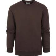 Sweat-shirt Colorful Standard Pull standard coloré brun café