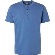 T-shirt No Excess T-Shirt Bouton Bleu