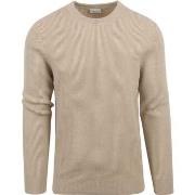 Sweat-shirt Profuomo Pull Laine Beige