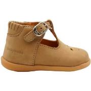 Bottines enfant Babybotte Bottines Paris semi-ouverte Nubuck Beige