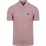 T-shirt No Excess Polo No-Excess Piqué Mauve