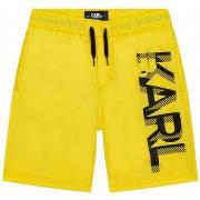 Maillots de bain enfant Karl Lagerfeld Short de bain junior jaune - Z2...