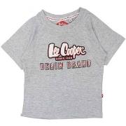 T-shirt enfant Lee Cooper T-shirt Garçon Gris