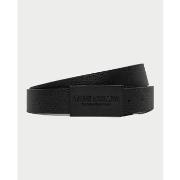 Ceinture EAX Ceinture homme AX en cuir martelé