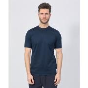 T-shirt Gazzarrini T-shirt basique pour homme en fil écossais