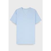 T-shirt Teddy Smith T-shirt MC TAWAX Pastel Blue