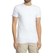 T-shirt Superdry T-shirt EMB avec logo essentiel