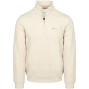 Sweat-shirt New Zealand Auckland NZA Sweatshirt Halfzip Cesar Beige