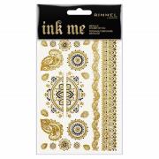 Rimmel Ink Me Metallic Sticker Tattoo Sheets 2-Piece 15g