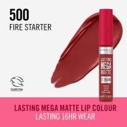 Rimmel Lasting Mega Matte Liquid Lip - 110 Blush - 500 Fire Starter