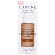 Lumene Invisible Illumination SPF30 Vegan Collagen Serum in Foundation...