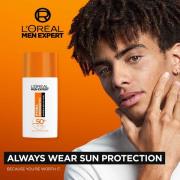 L'Oréal Men Expert Hydra Energetic Daily SPF50+ Invisible Fluid with A...
