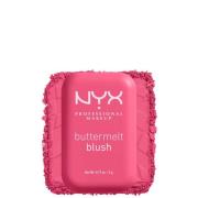 NYX Professional Makeup Buttermelt Powder Blush up to 12H Wear Blush B...