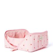 The Flat Lay Co. Marshmallow Flat Lay Makeup Box Bag - Sweet Pink Hear...
