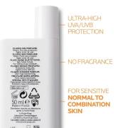 Crème solaire fluide invisible UVMune 400 Anthelios SPF 50+ La Roche-P...