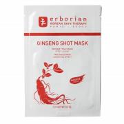 Erborian Ginseng Shot Masque tissu visage effet lissant