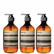 Aesop Geranium Cleanser, Resurrection and Reverence Hand Wash Bundle