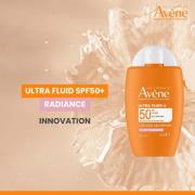 Avène Ultra Fluide Éclat SPF50+ Pour Tous Types de Peau [50 ml]